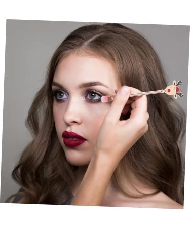 FOMIYES 7 Makeup Facial Accessories Eyeshadow Powder Brush Christmas Xmas Make up Cosmetic Face Mini Brush Multifunctional Brush Elder Candy - Buy Online on GoSupps.com