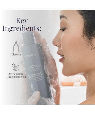 Shop MONAT Soothing Micellar Shampoo - Gentle High-Performance Cleanse for All Hair Types - Scalp Friendly - 237ml - Buy Online on GoSupps.com