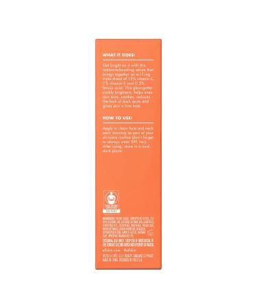 e.l.f. SKIN Bright Icon Vitamin C + E + Ferulic Serum Brightening & Soothing Face Serum Helps Even Skin Tone Vegan & Cruelty-Free 1 fl oz 1 Fl Oz (Pack of 1) - Buy Online on GoSupps.com