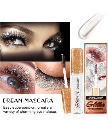 Diamond Mascara 0.21 Oz Longlasting Smudge-Proof Voluminous and Charming Mascara Thick Dazzling Eyelash Makeup for Women Ladies Girls Coatuiyo - Buy Online on GoSupps.com