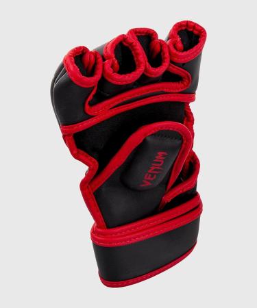 Venum Giant 3.0 Boxing Gloves - Nappa Leather BlackRed - Small | Ultimate Performance & Comfort - Buy Online on GoSupps.com
