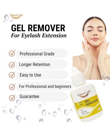 Professional Gel Remover for Eyelash Extensions - Clear & Powerful Adhesive Lash Remover for Sensitive Skin (15g) - Quick & Non-Scent Thick Type - Buy Online on GoSupps.com