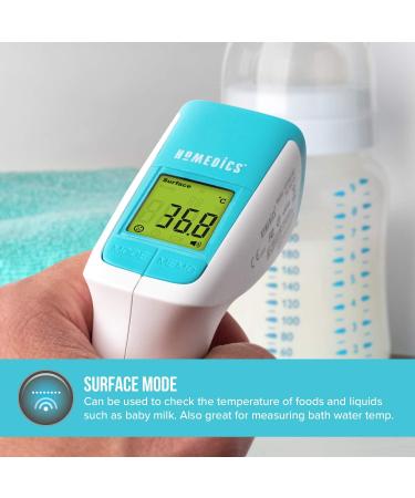 HoMedics No Contact Infrared Thermometer - Instant Temperature Reader with Fever Alarm - Buy Online on GoSupps.com