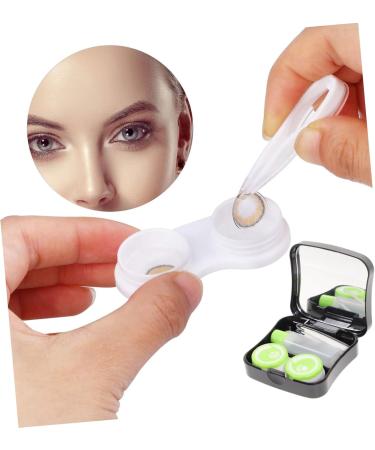 Artibetter Travel Case for Contact Lenses - Durable Contact Lens Container & Accessories - Eye Care Organizer with Applicator & Remanding Tool - Buy Online on GoSupps.com