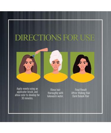 Marhaba Black Henna for Hair - Pure Natural Henna for Beautiful Color & Shine | Shop Internationally - Buy Online on GoSupps.com