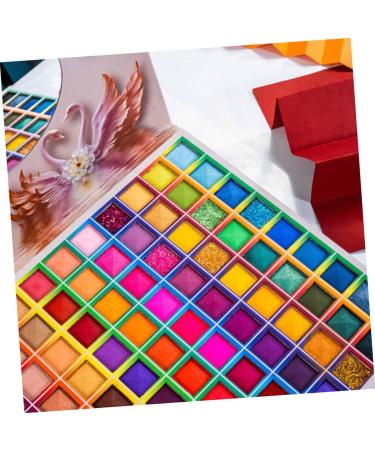 Angoily 1 Box Eyeshadow Palette Highlighters Makeup Pallette Eyeshadow Pallet Glitter Powder Cosmetics - Buy Online on GoSupps.com