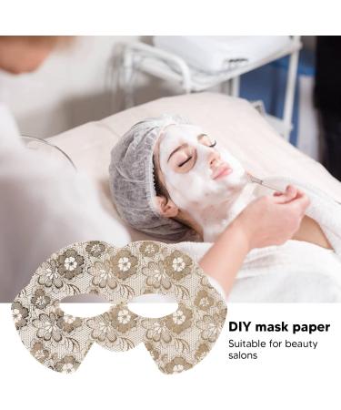Qukaim Butterfly Cheek Moisturizing Mask Sheet Half Face Cheek Hydrating Mask Paper Pre Cut Disposable Moisturizing Sheet for Beauty Salon - Buy Online on GoSupps.com