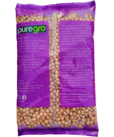 Puregro Chickpeas 1.5kg (Kabuli Chana) - Premium Quality, Nutritious Legume for Cooking and Snacking - Buy Online on GoSupps.com