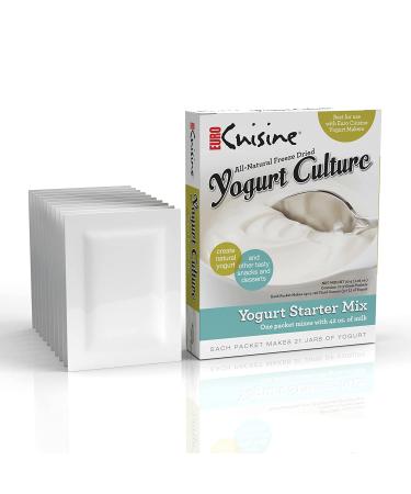 Euro Cuisine RI1020 All Natural Yogurt Culture Starter 10 x 3g Packets - 1 Pack - Buy Online on GoSupps.com