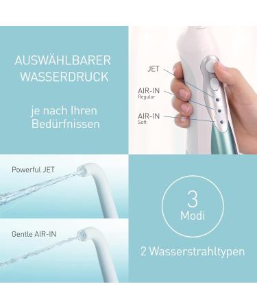 Panasonic Oral Shower EW1313 - Key Features: Charging Station Removable Water Tank Normal & Orthodontic Nozzles - Enhance Oral Care - Buy Online on GoSupps.com