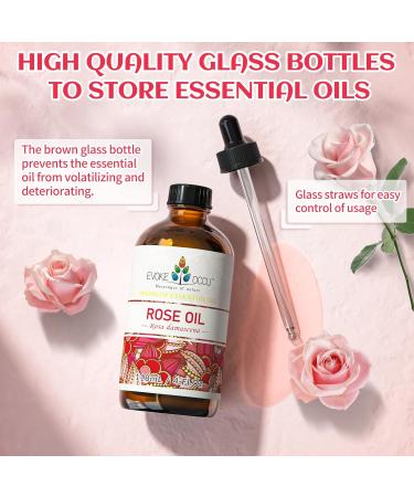 EVOKE OCCU Lemongrass Essential Oil and Rose Essential Oil - 4 Fl Oz - Buy Online on GoSupps.com