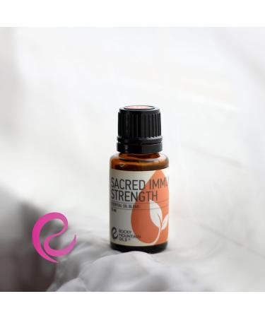 Rocky Mountain Oils Sacred Immune Strength Essential Oil Blend - 15ml - Boost Immunity Aromatherapy Natural Remedies Diffuser & Topical Use - Buy Online on GoSupps.com