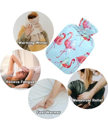 Buy Naanle Flamingos Ballet Dancer Hot Water Bottle 2L - Large Transparent Bottle for Bed | Hand Warmers Pain Relief & Heat Therapy - Buy Online on GoSupps.com