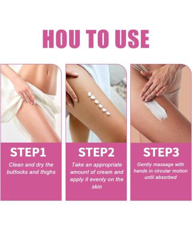  GNAUMORE Acne Cream for Buttocks Acne Cleansing Cream for Buttocks Cream for Buttock Spots Butt Acne Clearing Spot Treatment Spot Dissolving Cream for Buttocks 100ml - Buy Online on GoSupps.com