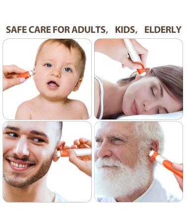 Keasy Ear Wax Removal Kit - Silicone Spiral Cleaner for Adults & Kids with 16 Replacement Heads - Buy Online on GoSupps.com