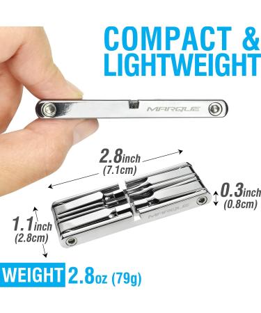 MARQUE 10 in 1 Bike Multitool - Compact Bicycle Repair Kit for Road and Mountain Bikes - Buy Online on GoSupps.com
