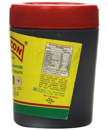 Tamicon Tamarind Paste 7oz - Authentic Tamarind Puree - 8 Ounce Pack - 100% Natural Concentrate - Buy Online on GoSupps.com