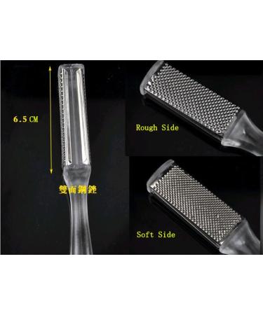 Careforyou 3 Double-Sided Foot Rib & Corneal File - Best Scrubber for Hard Skin & Pedicure Tools | International Shipping Available - Buy Online on GoSupps.com