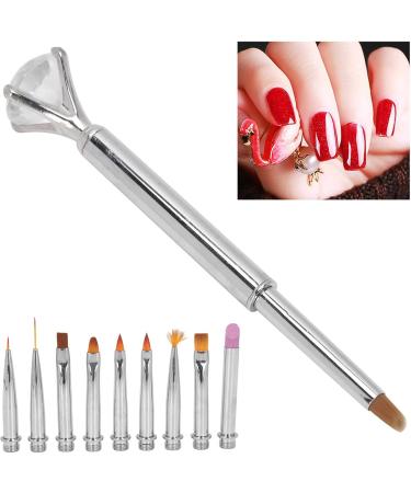 Nail Art Painting Pen Unique Features Easy And Convenient Strong Flexibility Nail Art Liner Meet Demand Manicure Store Beauty Salon Salon Shop for Home(Silver) - Buy Online on GoSupps.com