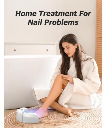 Nail Fungus Light Device for Fast Home Treatment | Repair Discolored Nails & Treat Onychomycosis Safely - International Shipping Available - Buy Online on GoSupps.com
