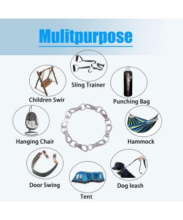 Mixiflor Stainless Steel Swivel Snap Hooks  8 Pack (3.5 Inch) Heavy Duty Swivel Eye Snap Hook  Diving Clips Spring Hooks for Bird Feeders  Pet Chains  Dog Tie-Out Cable  Keychains and More - Buy Online on GoSupps.com