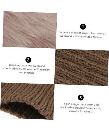 Buy Besportble Women's Faux Fur Boot Cuff Covers - Stylish Ankle Warmers for Ultimate Comfort - Buy Online on GoSupps.com