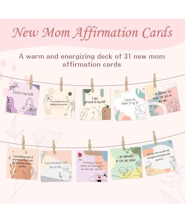 Thoughtful New Mom Gifts | Postpartum Essentials & Pregnancy Must Haves | Affirmation Cards & Lavender Candle for Expecting Mothers - Buy Online on GoSupps.com
