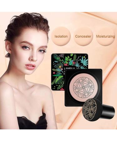 Uniform Skin Color Makeup Primer - CC Cream Foundation with Mushroom Head Air Cushion | BB Cream & Concealer for Face - 1G (#02) - International Shipping Available - Buy Online on GoSupps.com