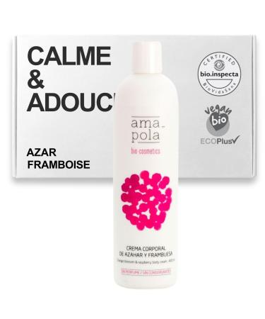 Orange blossom and raspberry body cream 400 ml