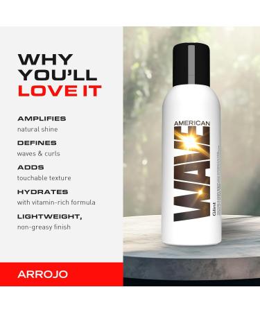 ARROJO Glint Shine & Texture Spray for Hair Hair Shine Spray for a Sun-Kissed Shine Texturizing Spray to Enhance Natural Texture Sulfate & Paraben-Free Hair Products (6.7 oz) - Buy Online on GoSupps.com