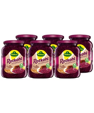 K hne red cabbage according to traditional recipe 6 x 680g