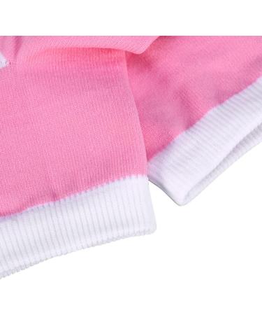 Moisturizing Gel Socks for Dry Cracked Heels | Ankle Support - Soft Foot Repair for Men & Women (Pink) - Buy Online on GoSupps.com