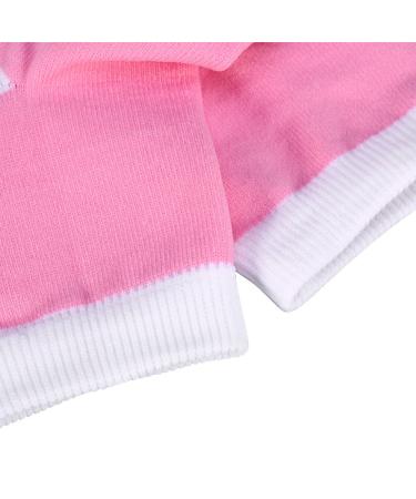 Moisturizing Cracked Heel Socks - Gel Spa Foot Care Open Toe Protector (Pink) for Smooth Heels - Buy Online on GoSupps.com