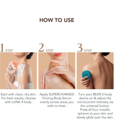 FOREO SUPERCHARGED Firming Body Serum 100 mL Conductive & Toning Anti-cellulite Anti Aging Body Skin Care 8 types of Hyaluronic Acid Dermatologically Tested for All Skin Types - Buy Online on GoSupps.com
