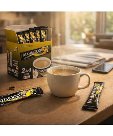 Mahmood Coffee 2 en 1 Caf instantan 48 pi ces - Buy Online on GoSupps.com