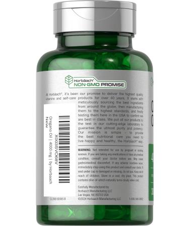 Horb ach Oregano Oil | 4000mg | 300 Softgel Capsules | Naturally Occurring Carvacrol Pills | Non-GMO and Gluten Free Extract Supplement - Buy Online on GoSupps.com