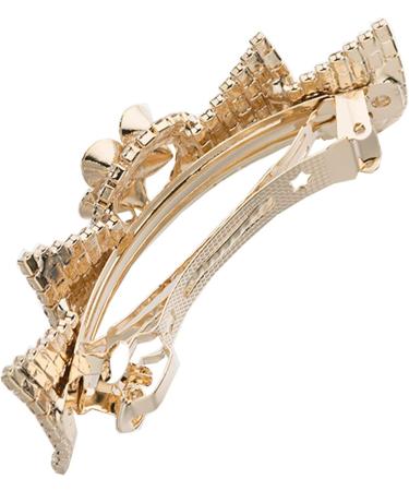 Hair Clip Gold Diamond Horsetail Clip Barrettes Spring Hair Clip Hair Accessories Bangs Clip Side Clip Top Clip - Buy Online on GoSupps.com