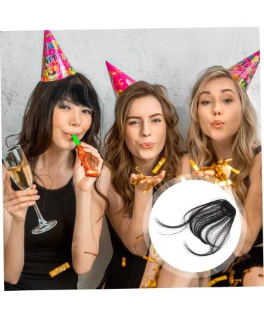 minkissy Piece French Bangs Clip Flat Neat Air Bangs Clip in Bangs Fake Hair Clip in Hair Extensions Hair Wispy Bangs Curtain Bangs Clip in De Natural Hair Bun Gradient Woman Extension Cord medium Natural Color - Buy Online on GoSupps.com