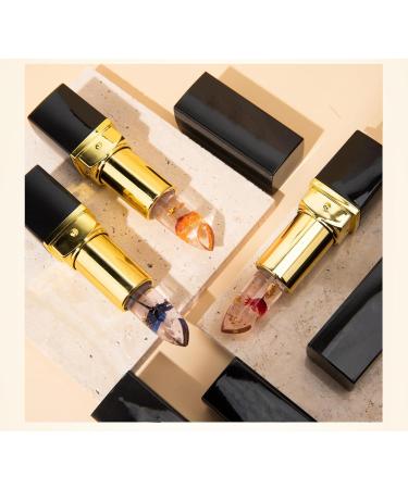 Hydrating Flower Jelly Gold Foil Lip Gloss - Long-Lasting Color & Nourishment for Gorgeous Lips - Buy Online on GoSupps.com