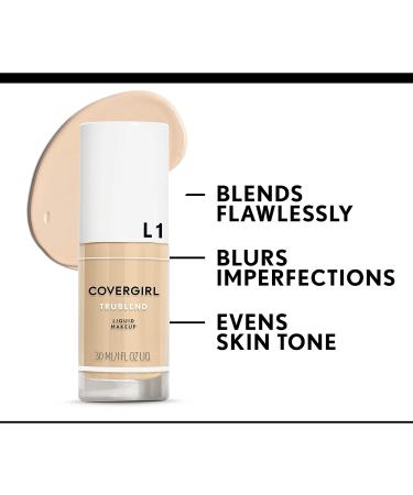 COVERGIRL truBlend Liquid Foundation Makeup Tawny D5 1 oz - Packaging May Vary - Buy Online on GoSupps.com
