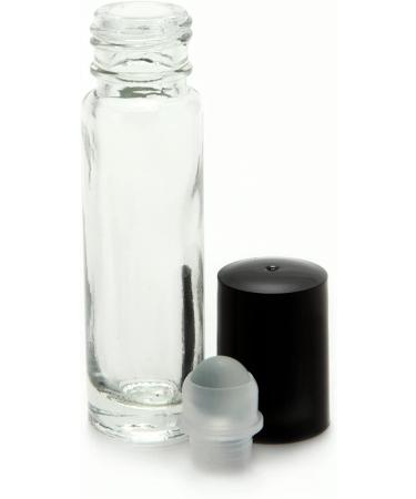 10 ml Clear Glass Roll-On Perfume Bottles with 3 ml Dropper - Set of 24 - Buy Online on GoSupps.com