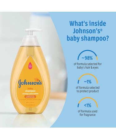 Buy Johnson's Baby Tear-Free Shampoo - No Parabens Sulfates or Dyes - 13.6 Fl Oz - Gentle for Baby's Eyes - International Shipping Available - Buy Online on GoSupps.com