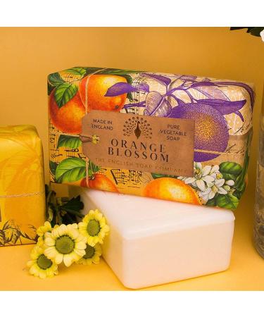 English Soap Co. Orange Blossom Soap Bar - Anniversary Collection 200g - Buy Online on GoSupps.com