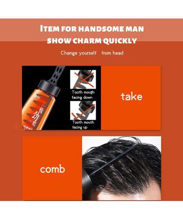 Richolyn Hair Styling Gel Oil Based Hair Styling Comb Hair Styling Cream for Men -Sculpting Paste Structured Look 2-in-1 Hair Wax Gel with Comb - Buy Online on GoSupps.com