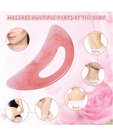 Luandi Gua Sha Massager - Gua Sha Body Tool with Handle for Face Back Legs & Neck Relief | International Shipping - Buy Online on GoSupps.com