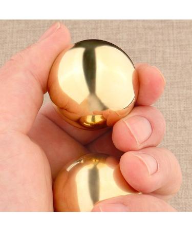Unbit Baoding Balls - Brass Magnetic Stress Relief & Hand Exercise Balls | 2-Piece Set - Buy Online on GoSupps.com