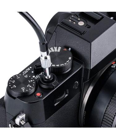 JJC Mechanical Shutter Release Cable Cord for Fuji X-T5/T4/T3/T30, Sony RX1R II/IV, Leica M10/M9 - 40cm Red - Buy Online on GoSupps.com