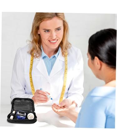 Lurrose Monitor Holder Set - 6 PCS Portable Pulse-Oxygen Case & Measuring Device Storage Bag for Travel & Home - Buy Online on GoSupps.com