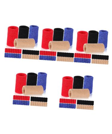 ULTECHNOVO 200 Pcs Thumb Sleeves Covers for Tips Sleeves for Splints Volleyball Tape Guard Badminton Nylon