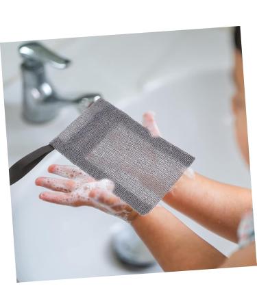 Healeved 8 Pcs Soap Soap Holder Bathing Soap Bar Soap Soap Grey Nylon Fiber - Buy Online on GoSupps.com